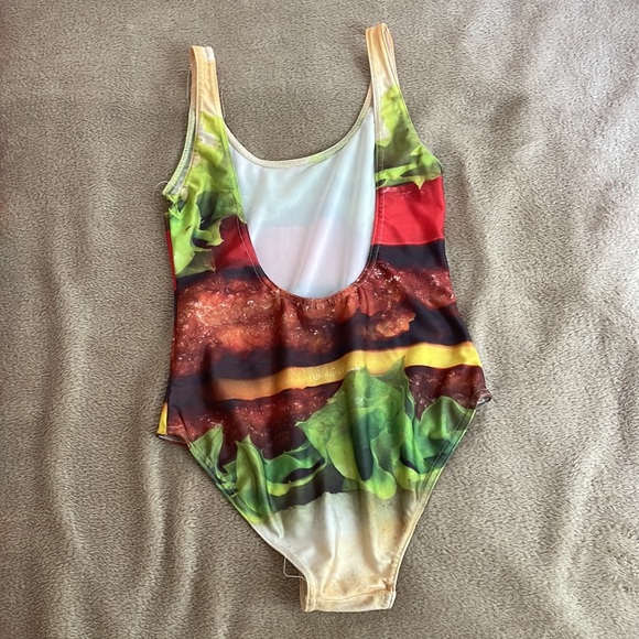 Hamburger swimsuit - Picture 2 of 2